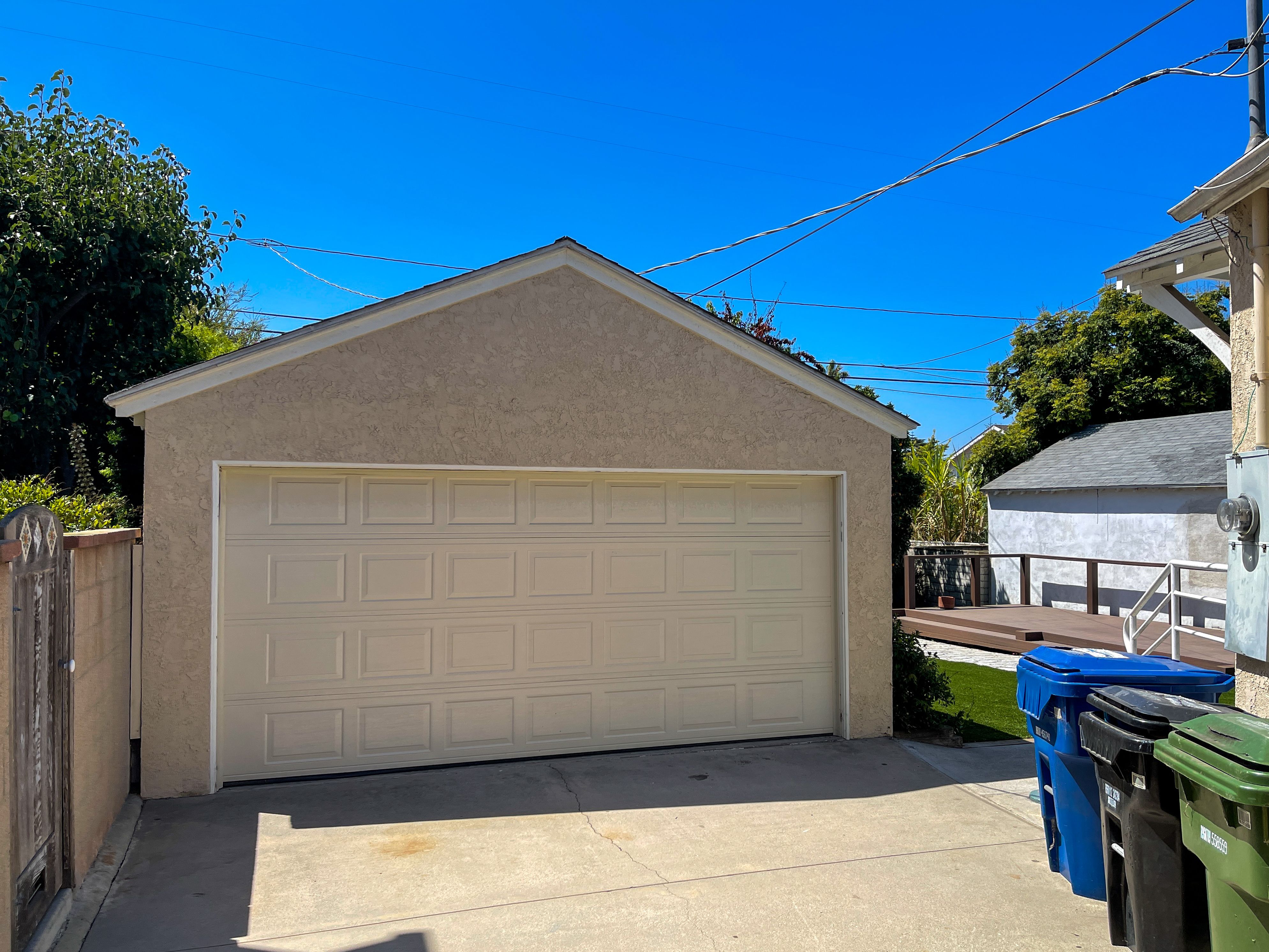Two Car Garage Long Driveway